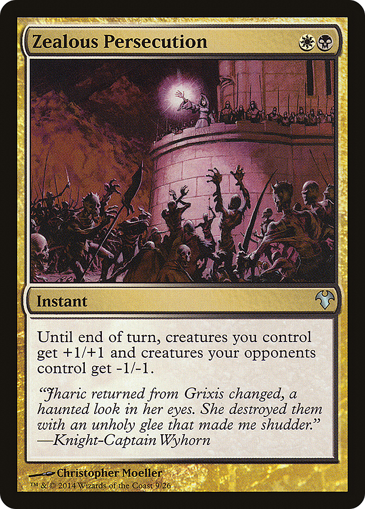 Image of Zealous Persecution (MD1-009) - Modern Event Deck 2014
