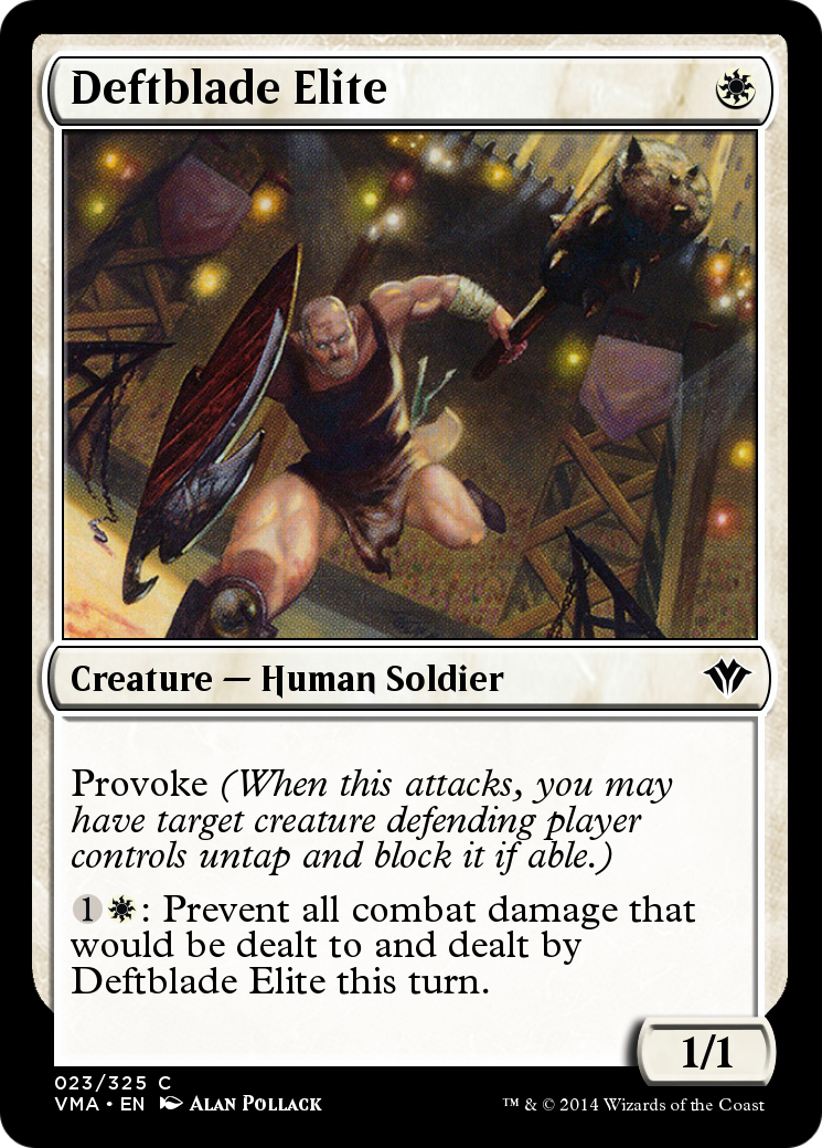 Image of Deftblade Elite (VMA-023) - Vintage Masters Foil