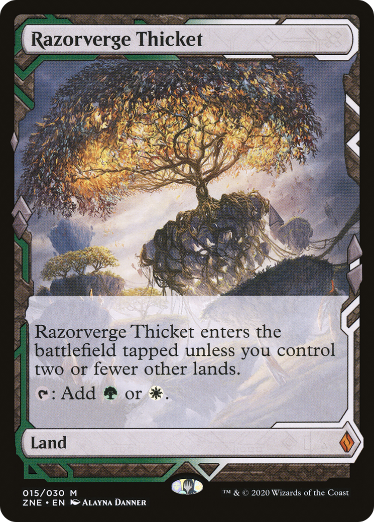 Image of Razorverge Thicket (ZNE-015) - Zendikar Rising Expeditions