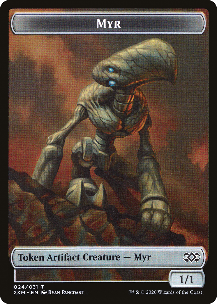 Image of Myr (T2XM-024) - Double Masters Tokens Foil