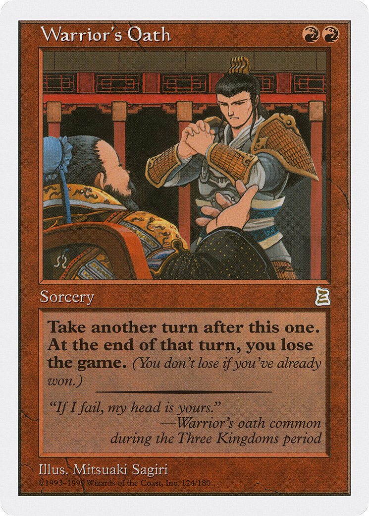Image of Warrior's Oath (PTK-124) - Portal Three Kingdoms