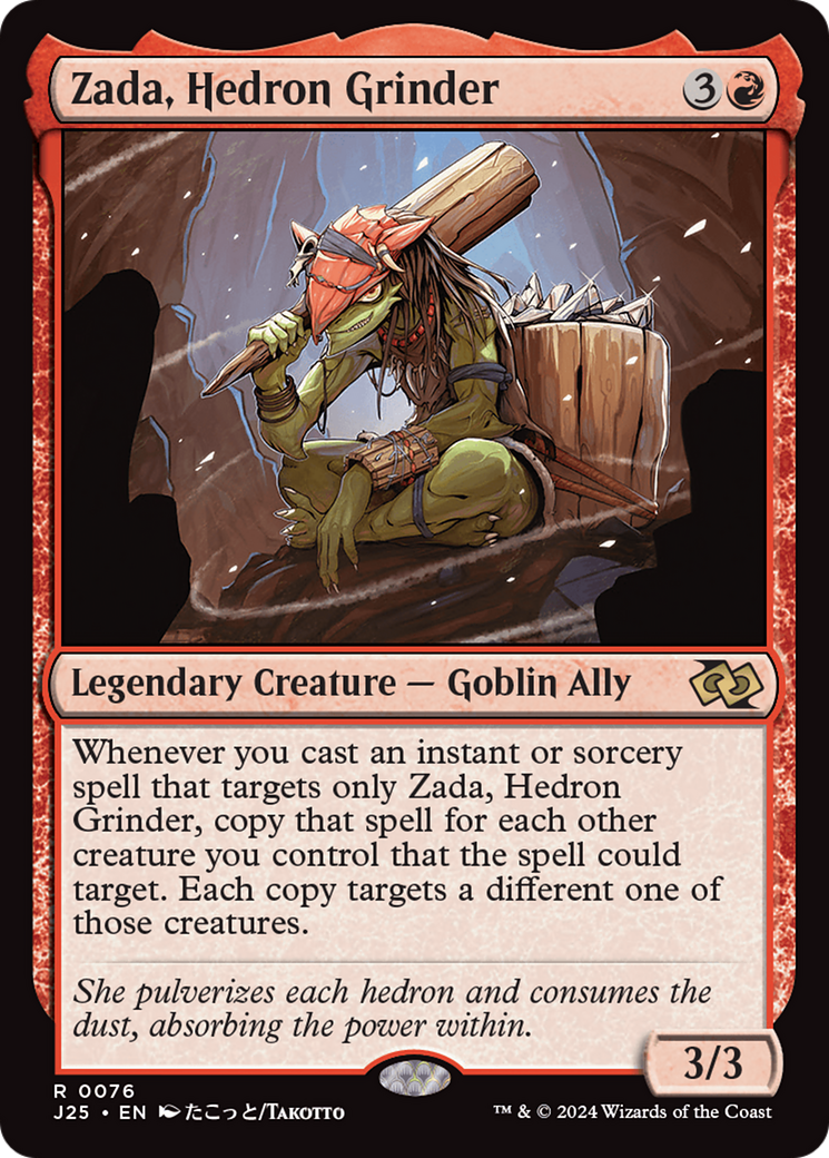 Image of Zada, Hedron Grinder (Anime) (J25-076) - Foundations Jumpstart