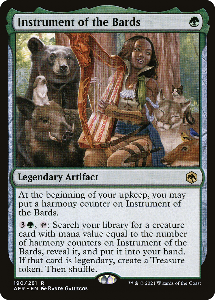 Image of Instrument of the Bards (AFR-190) - Adventures in the Forgotten Realms