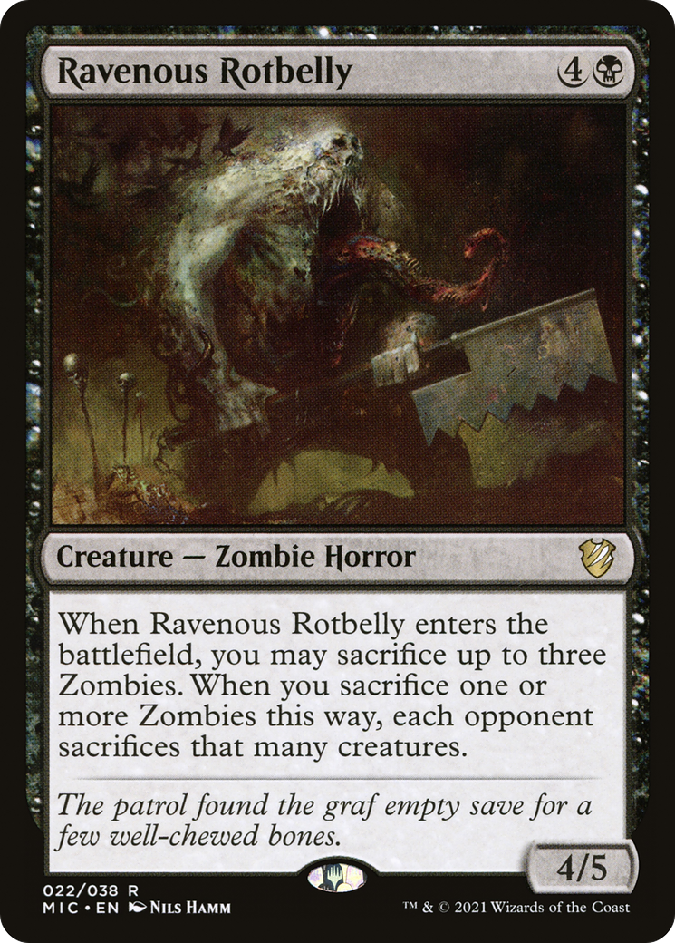 Image of Ravenous Rotbelly (MIC-022) - Midnight Hunt Commander