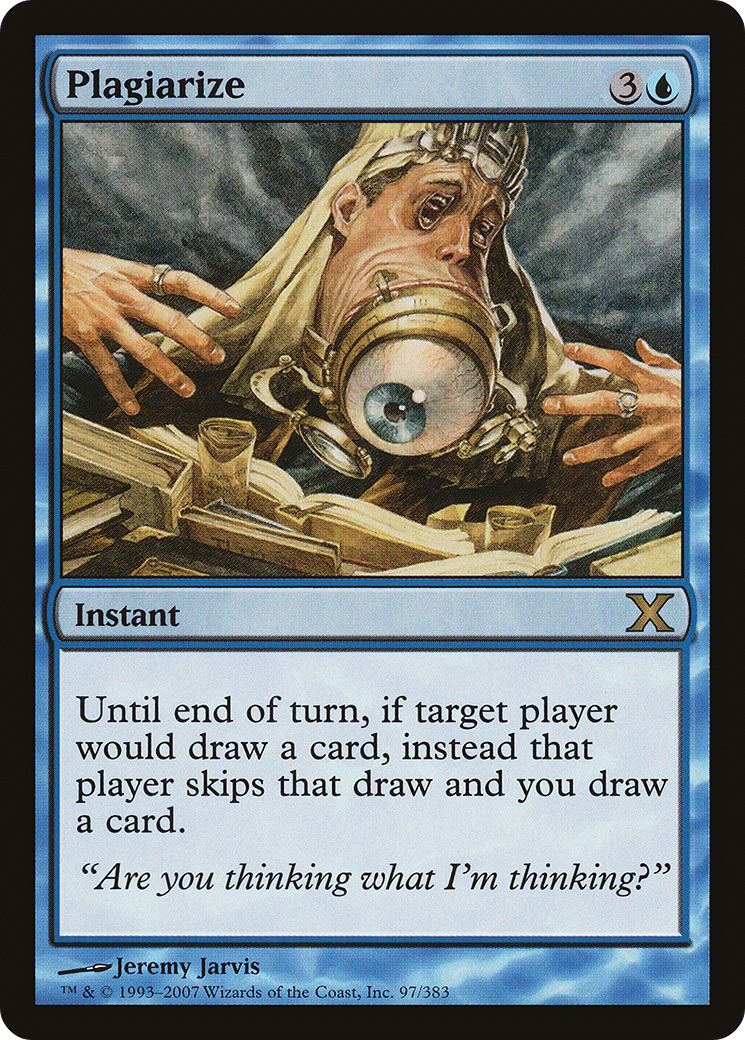 Image of Plagiarize (10E-097) - Tenth Edition Foil
