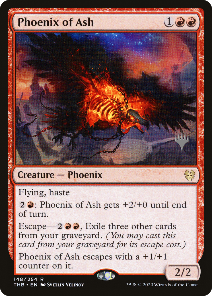 Image of Phoenix of Ash (PPTHB-148) - Theros Beyond Death Promos Foil