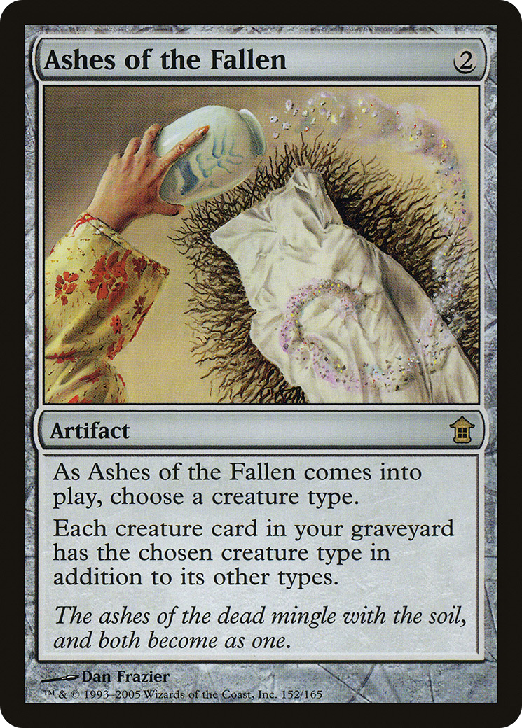 Image of Ashes of the Fallen (SOK-152) - Saviors of Kamigawa