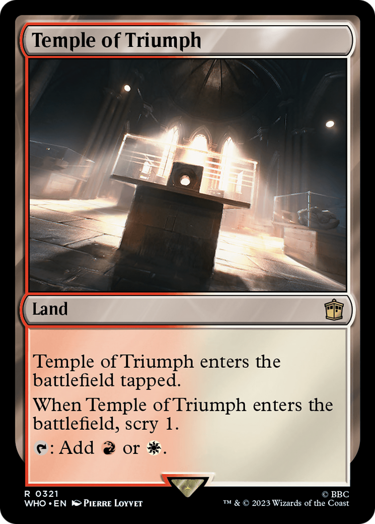 Image of Temple of Triumph (WHO-321) - Doctor Who