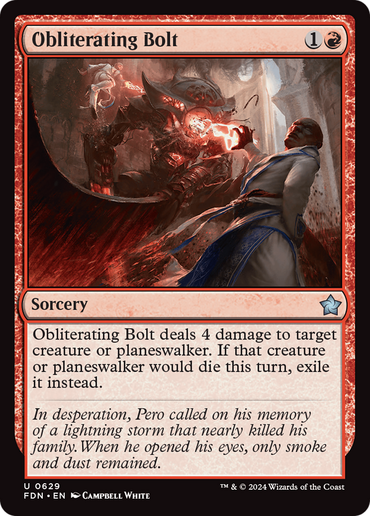 Image of Obliterating Bolt (FDN-629) - Foundations