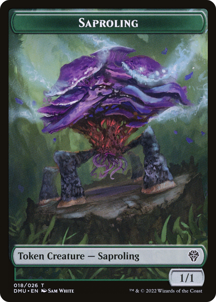 Image of Saproling Token (DMU-018) - Dominaria United Tokens