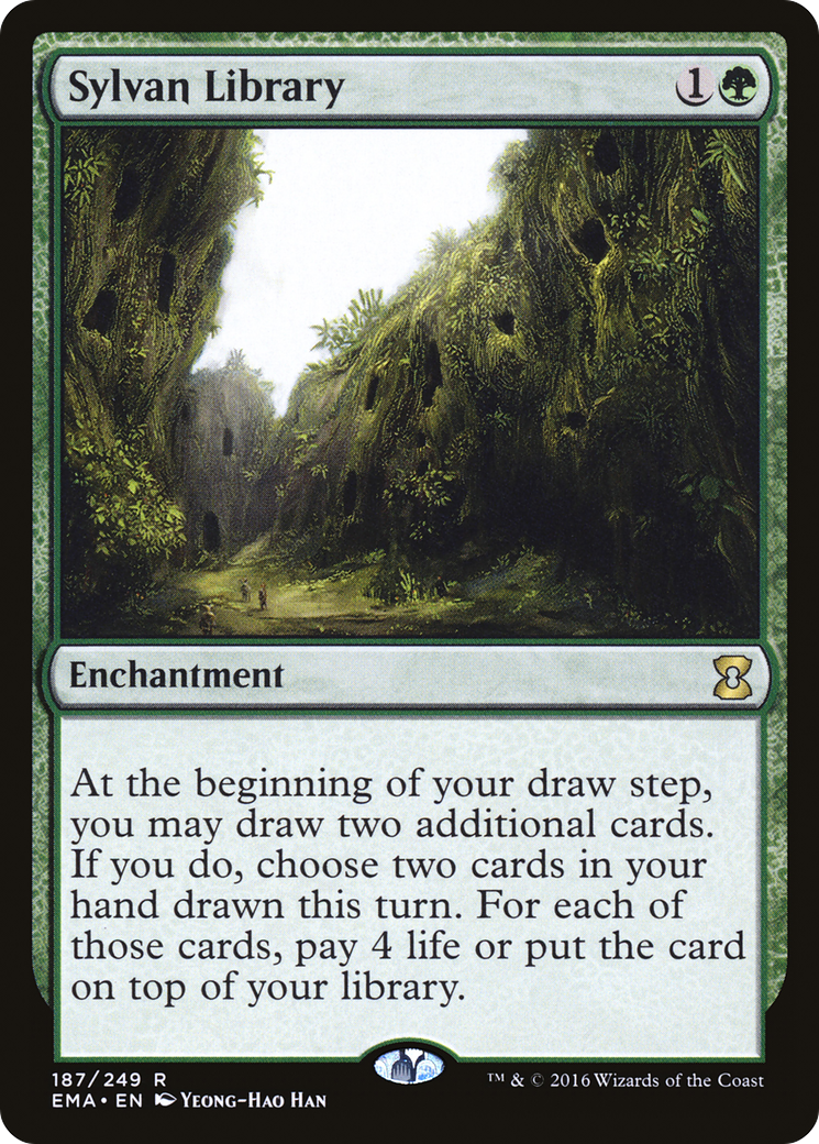 Image of Sylvan Library (EMA-187) - Eternal Masters