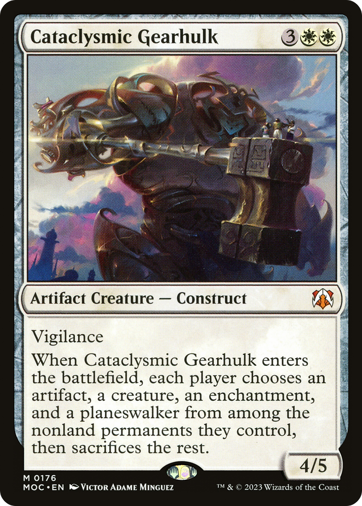 Image of Cataclysmic Gearhulk (MOC-176) - March of the Machine Commander