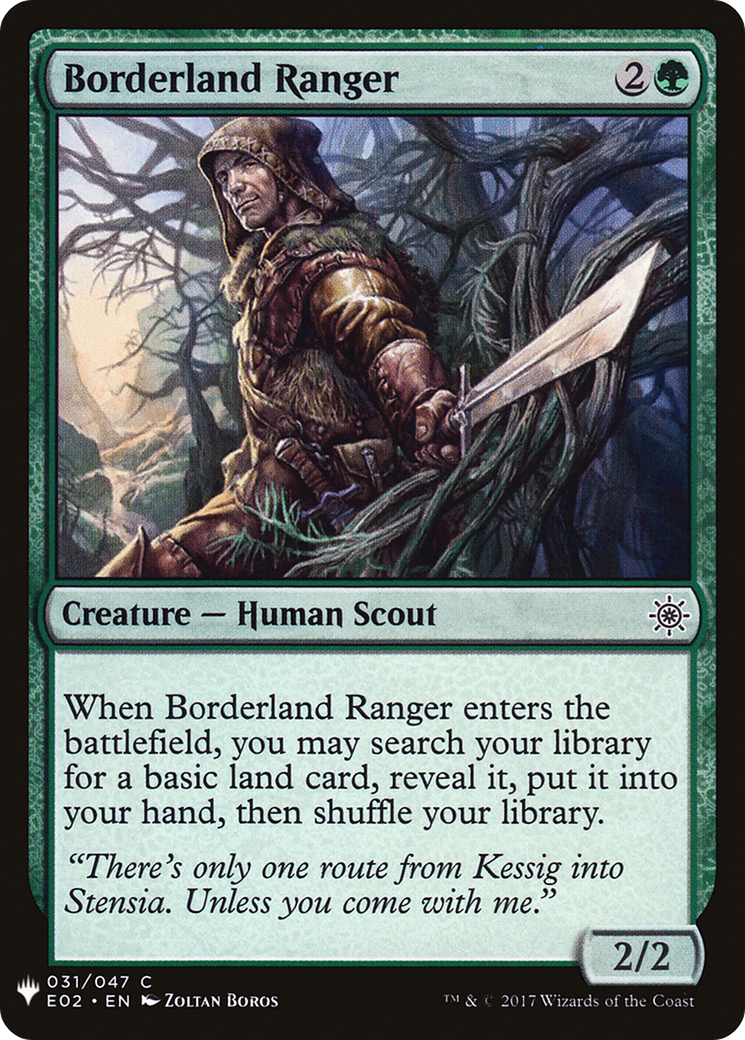 Image of Borderland Ranger (LIST-E02-31) - The List