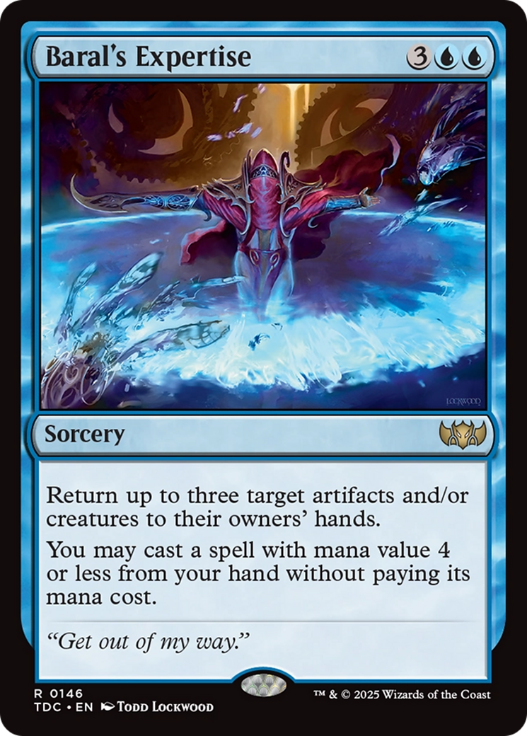 Image of Baral's Expertise (TDC-146) - Commander: Tarkir: Dragonstorm