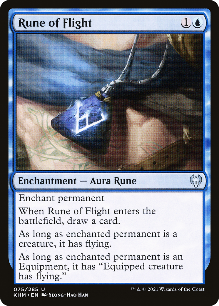Image of Rune of Flight (KHM-075) - Kaldheim