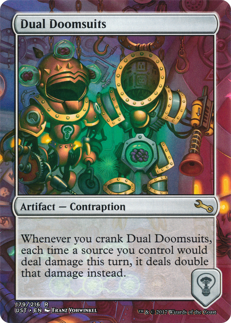 Image of Dual Doomsuits (UST-179) - Unstable (Borderless) Foil