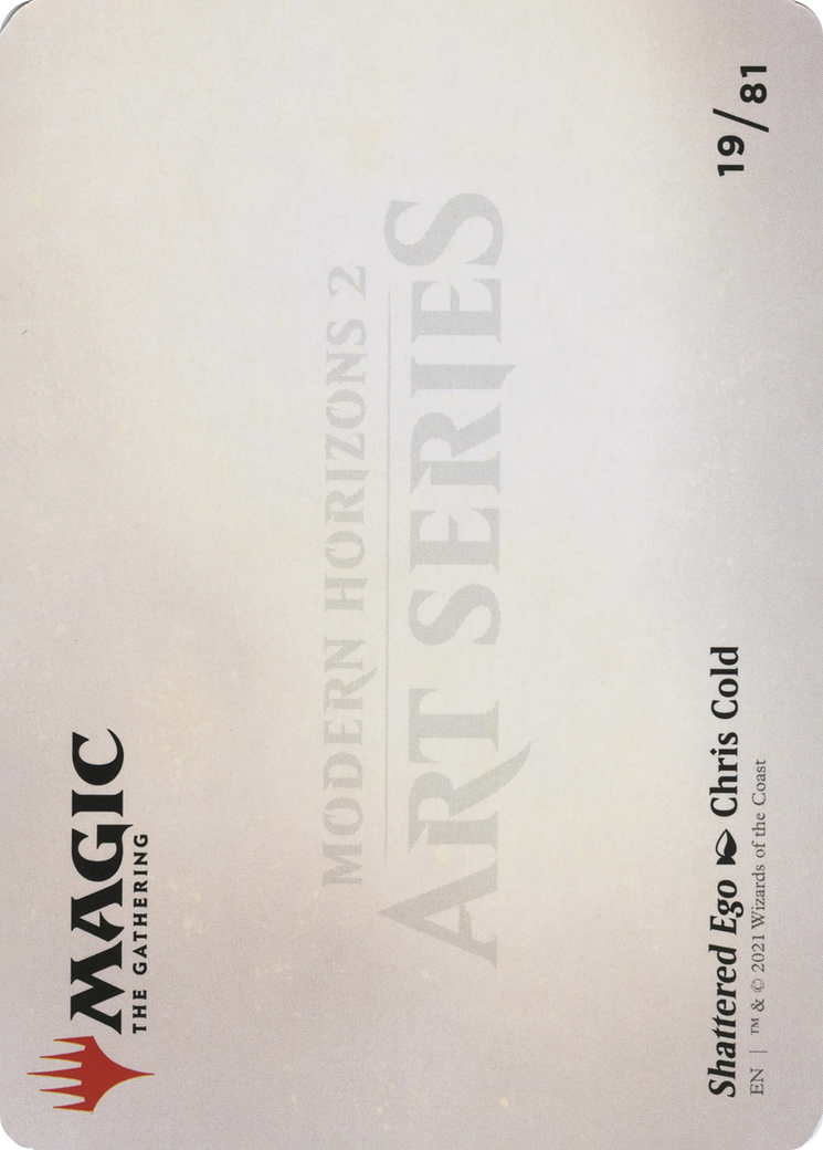 Image of Shattered Ego // Shattered Ego (AMH2-019) - Modern Horizons 2 Art Series (Borderless)