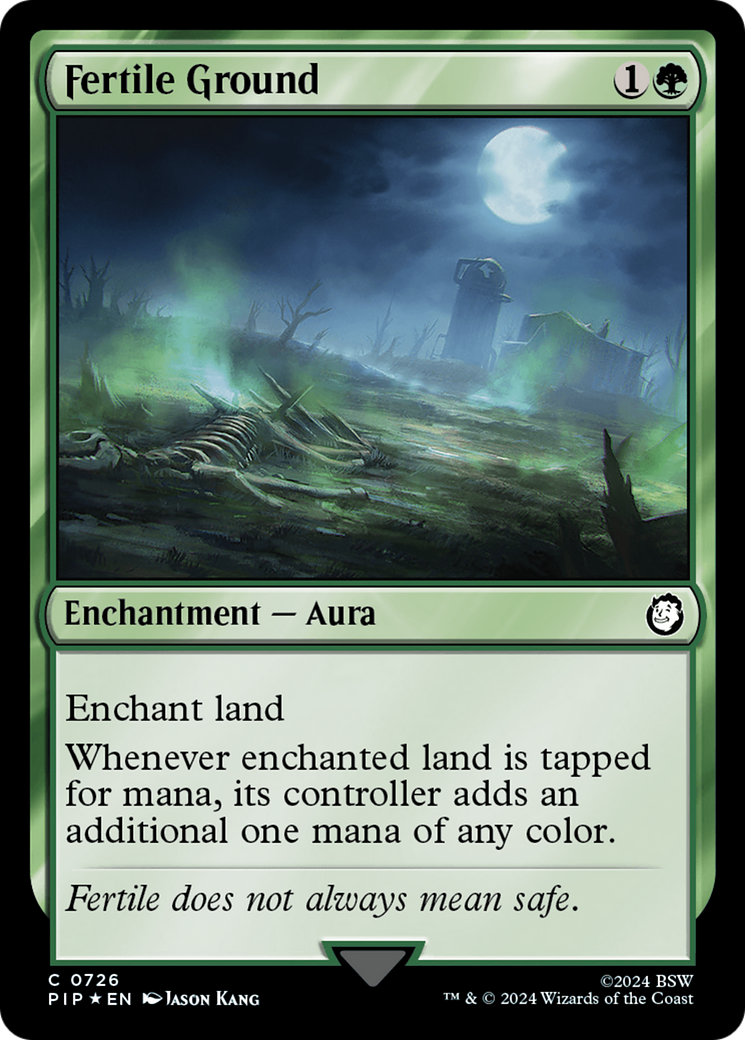 Image of Fertile Ground (Surge Foil) (PIP-726) - Fallout Foil
