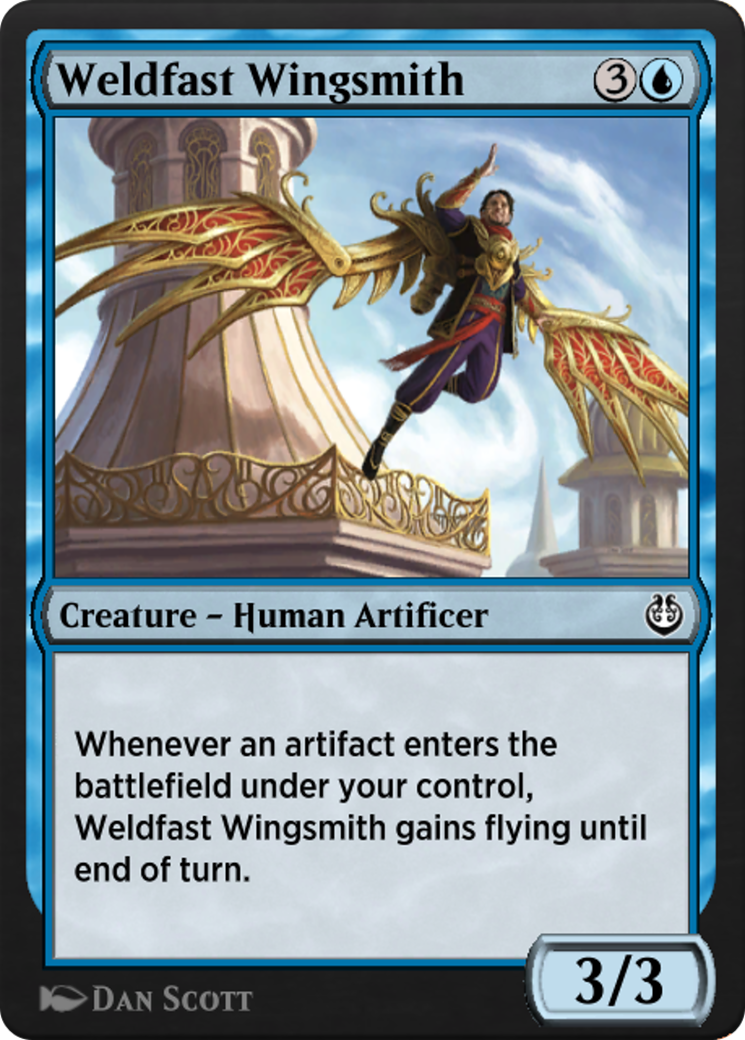 Image of Weldfast Wingsmith (KLR-072) - Kaladesh Remastered