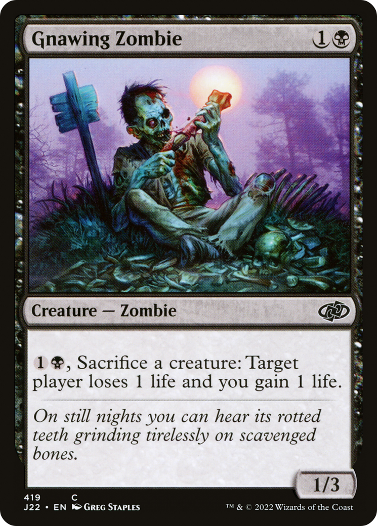Image of Gnawing Zombie (J22-419) - Jumpstart 2022