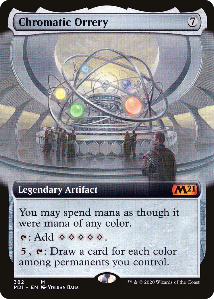 Image of Chromatic Orrery (Extended Art) (M21-382) - Core Set 2021: (Extended Art)