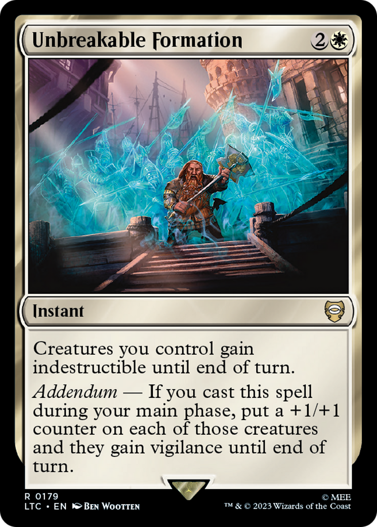 Image of Unbreakable Formation (LTC-179) - Tales of Middle-earth Commander