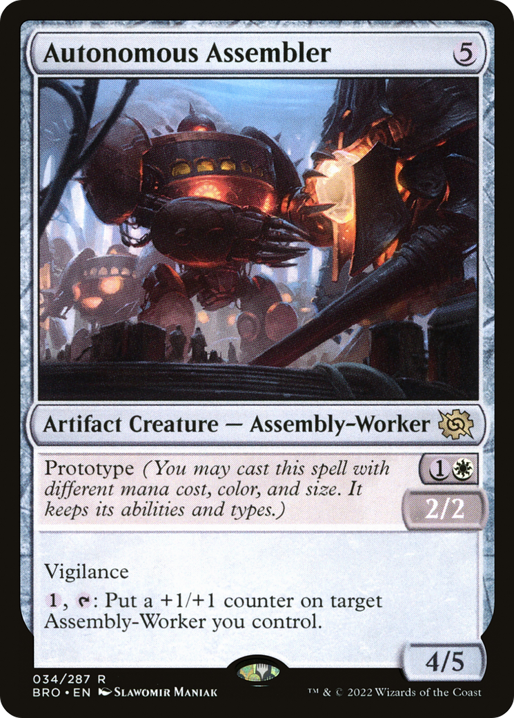 Image of Autonomous Assembler (BRO-034) - The Brothers' War