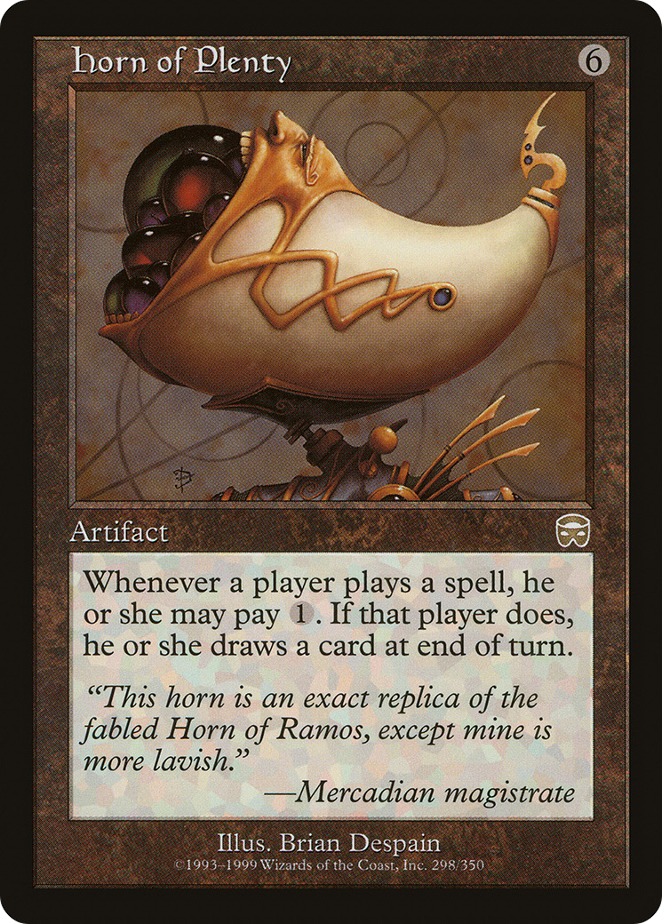 Image of Horn of Plenty (MMQ-298) - Mercadian Masques Foil