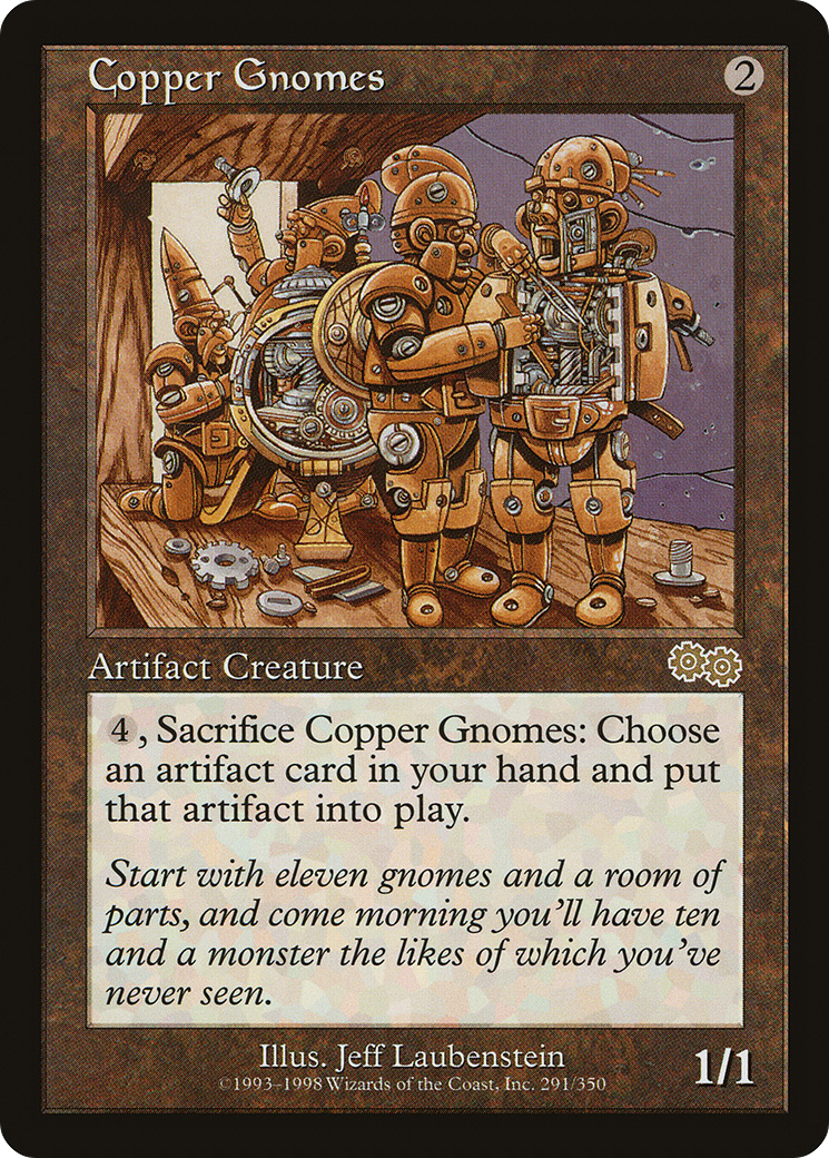 Image of Copper Gnomes (USG-291) - Urza's Saga