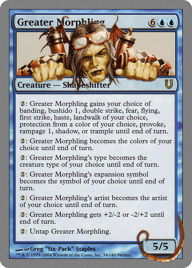 Image of Greater Morphling (UNH-034) - Unhinged