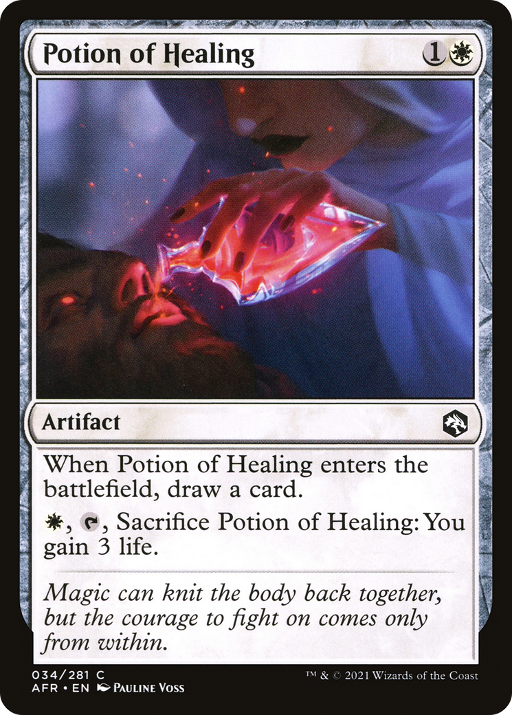 Image of Potion of Healing (AFR-034) - Adventures in the Forgotten Realms Foil
