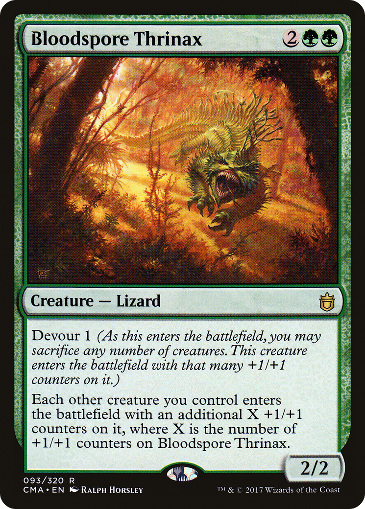 Image of Bloodspore Thrinax (CMA-093) - Commander Anthology