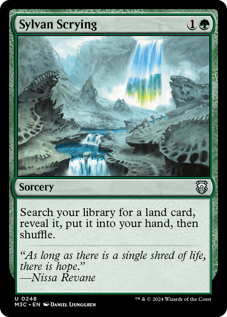 Image of Sylvan Scrying (M3C-248) - Modern Horizons 3 Commander