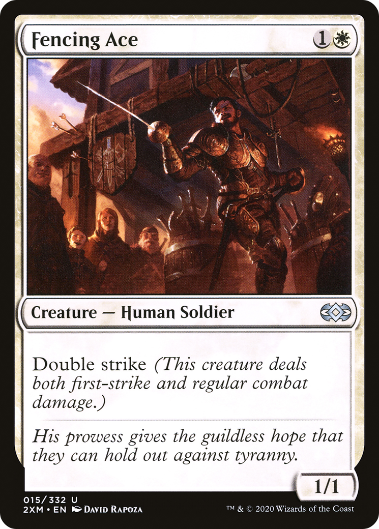 Image of Fencing Ace (2XM-015) - Double Masters Foil
