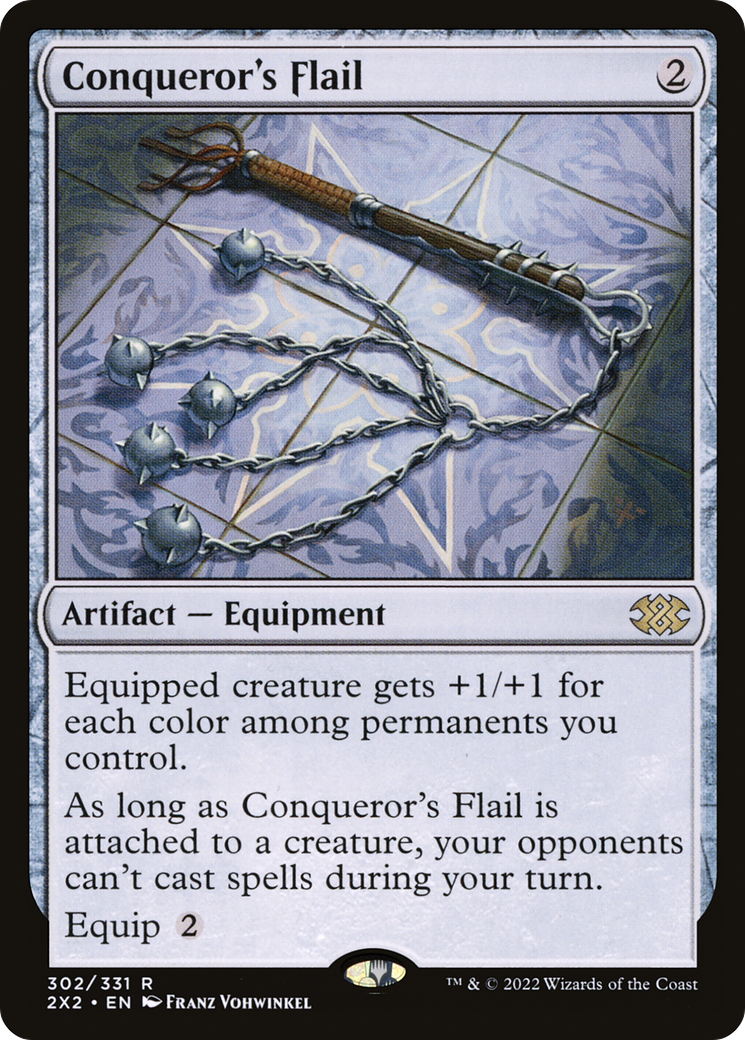 Image of Conqueror's Flail (2X2-302) - Double Masters 2022
