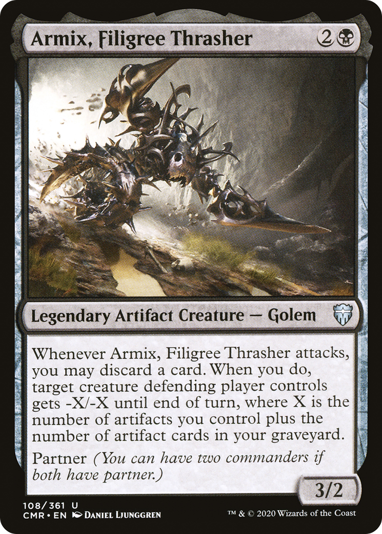 Image of Armix, Filigree Thrasher (CMR-108) - Commander Legends