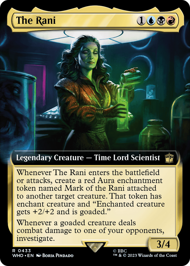 Image of The Rani (Extended Art) (WHO-433) - Doctor Who: (Extended Art) Foil
