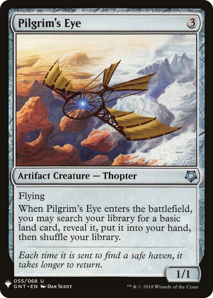 Image of Pilgrim's Eye (LIST-GNT-55) - The List
