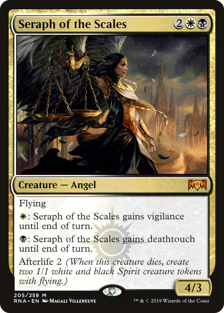 Image of Seraph of the Scales (RNA-205) - Ravnica Allegiance
