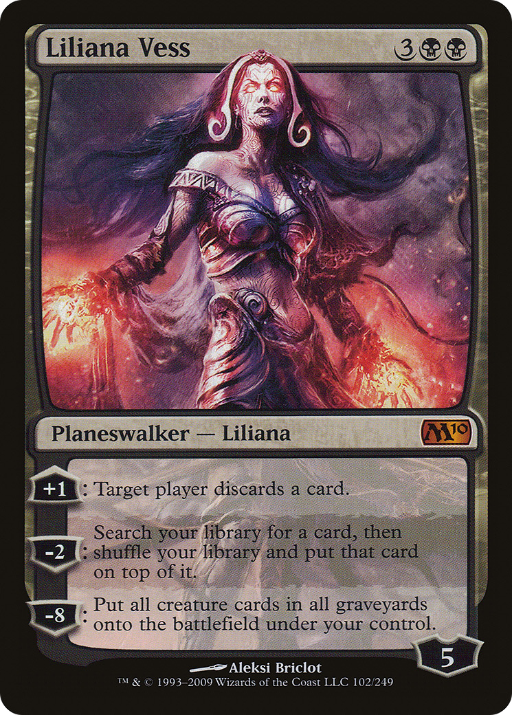 Image of Liliana Vess (M10-102) - Magic 2010 Foil