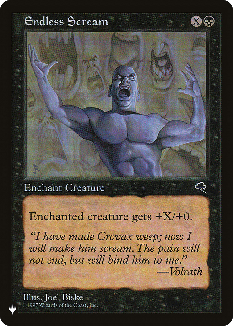 Image of Endless Scream (LIST-TMP-132) - The List
