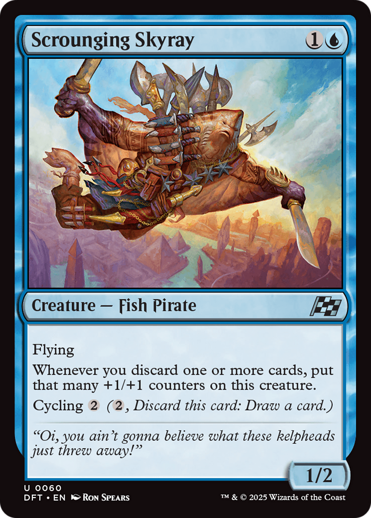 Image of Scrounging Skyray (DFT-060) - Aetherdrift