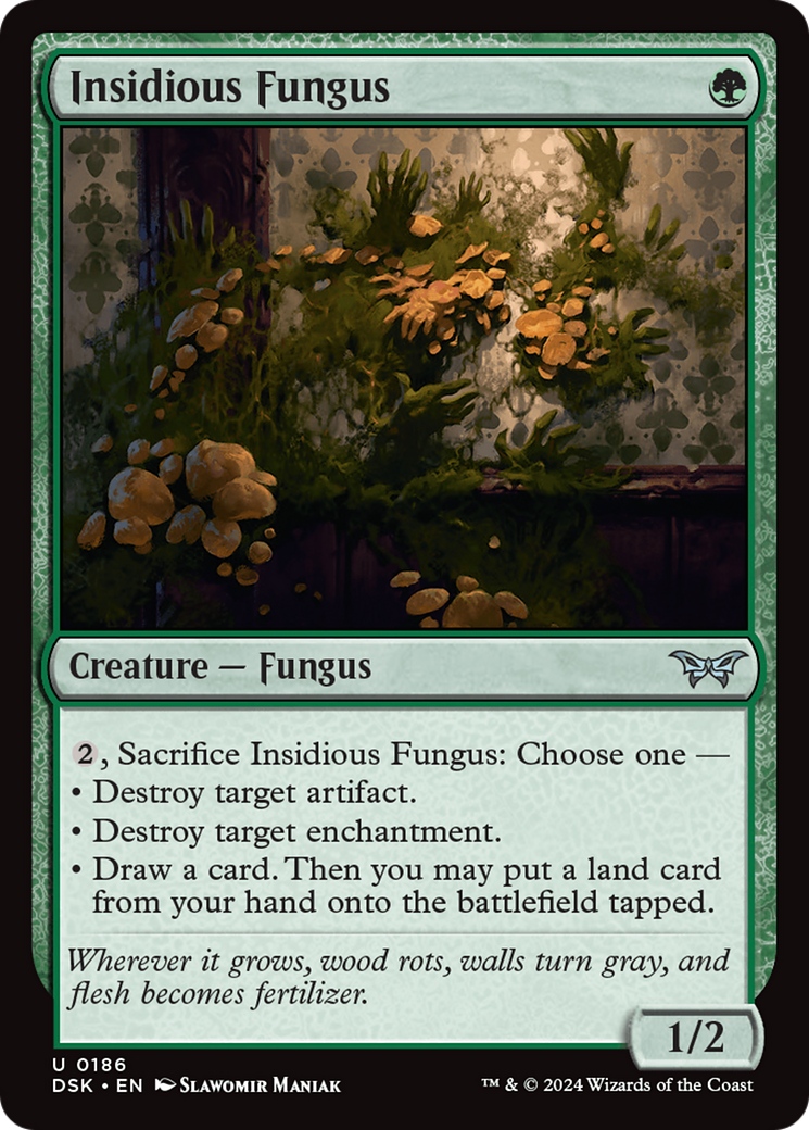Image of Insidious Fungus (DSK-186) - Duskmourn: House of Horror