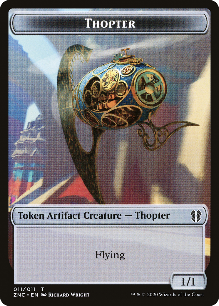 Image of Thopter (TZNC-011) - Zendikar Rising Commander Tokens