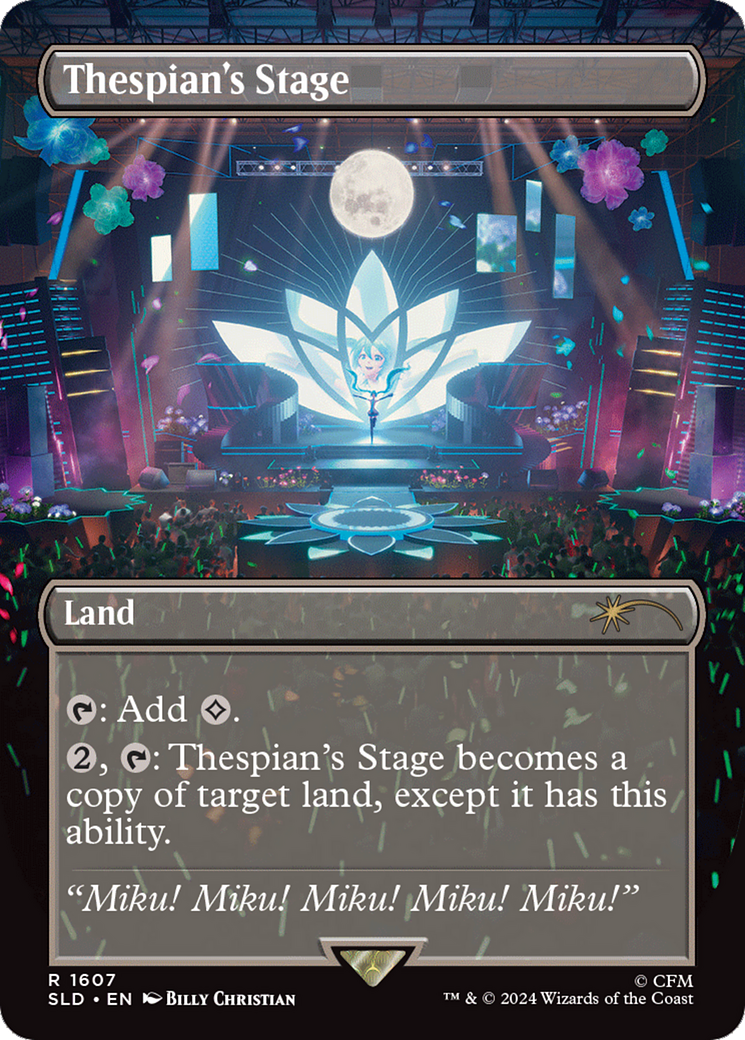 Image of Thespian's Stage (SLD-1607) - Secret Lair Drop (Borderless)