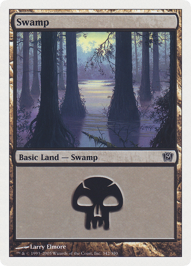 Image of Swamp (9ED-342) - 9th Edition