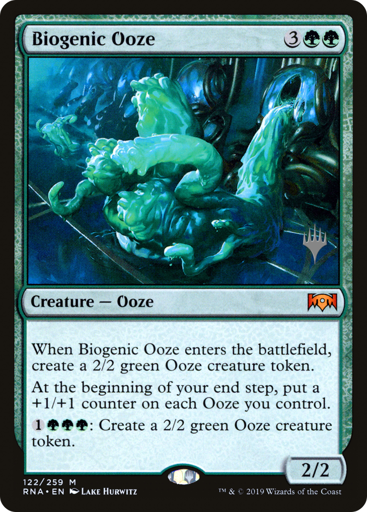Image of Biogenic Ooze (PPTHB-122) - Ravnica Allegiance Promos Foil