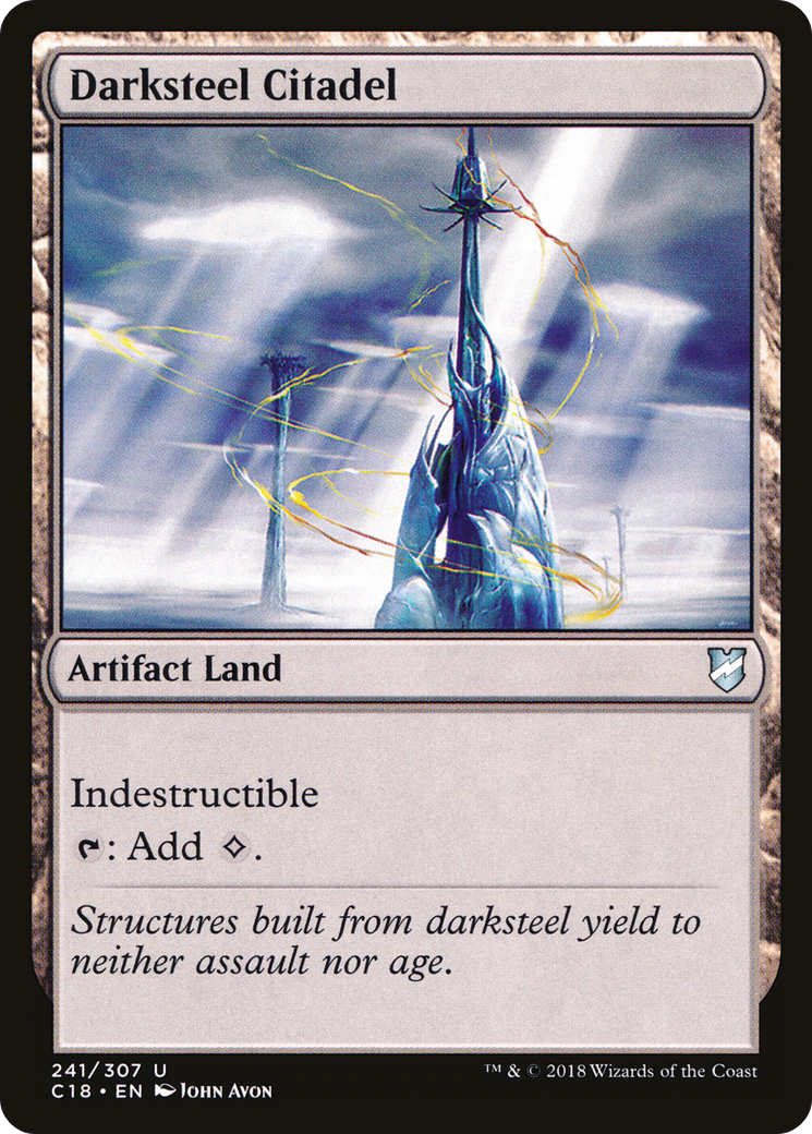 Image of Darksteel Citadel (C18-241) - Commander 2018