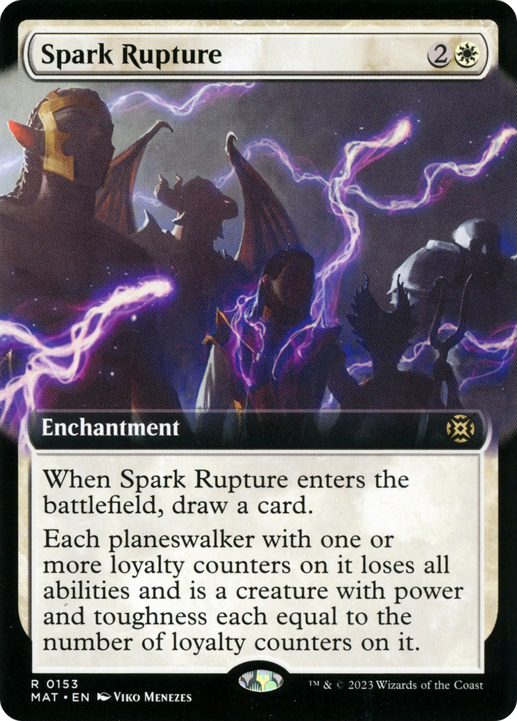 Image of Spark Rupture (Extended Art) (MAT-153) - March of the Machine: The Aftermath: (Extended Art) Foil