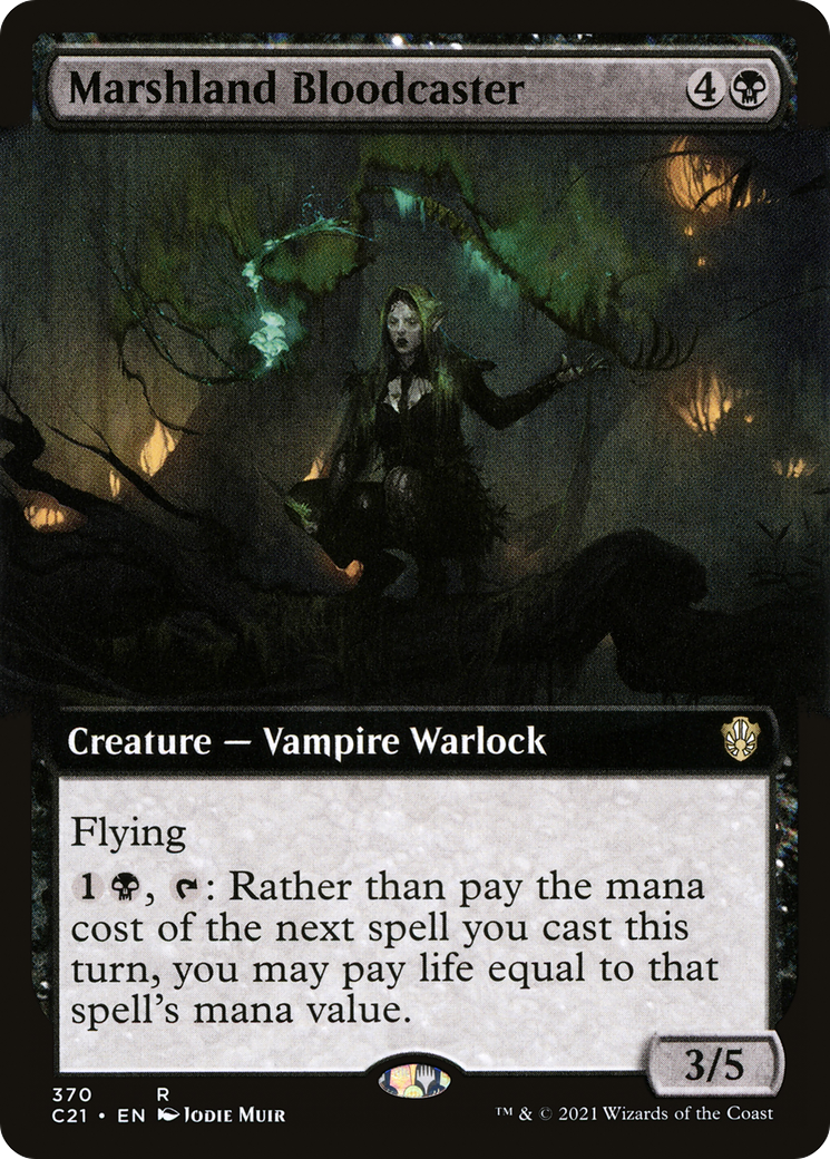 Image of Marshland Bloodcaster (Extended Art) (C21-370) - Commander 2021: (Extended Art)